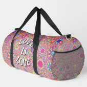 Liebe ist Liebe-Stolz Duffle Bag (Rechte Ecke)