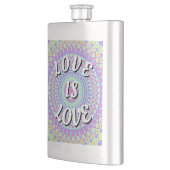 Liebe ist Liebe-Stolz Flachmann (Links)