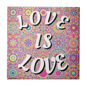 Liebe ist Liebe-Stolz Fliese