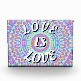 Liebe ist Liebe-Stolz Fotoblock