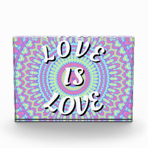 Liebe ist Liebe-Stolz Fotoblock