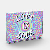 Liebe ist Liebe-Stolz Fotoblock (Links)