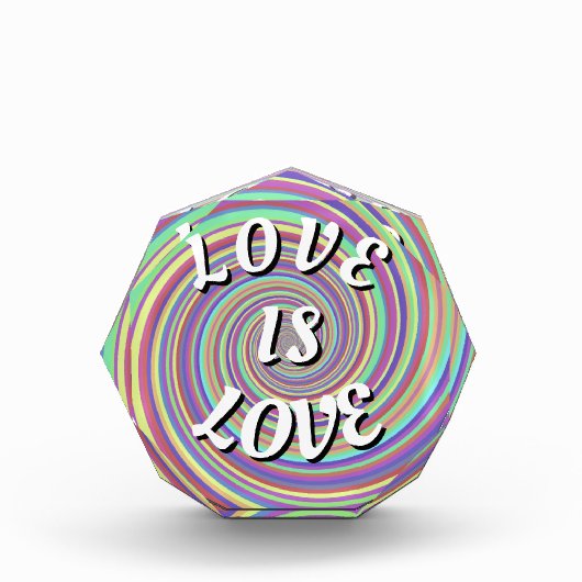 Liebe ist Liebe-Stolz Fotoblock (Vorderseite)