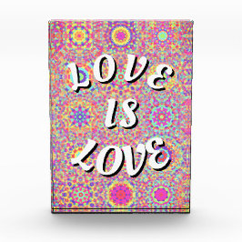 Liebe ist Liebe-Stolz Fotoblock