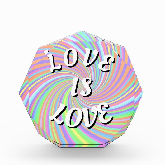 Liebe ist Liebe-Stolz Fotoblock (Vorderseite)