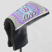 Liebe ist Liebe-Stolz Golf Headcover (3/4 Vorderseite)