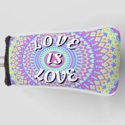 Liebe ist Liebe-Stolz Golf Headcover (Vorderseite)