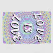 Liebe ist Liebe-Stolz Golfhandtuch (Horizontal)