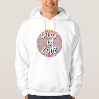 Liebe ist Liebe-Stolz Hoodie