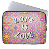 Liebe ist Liebe-Stolz Laptopschutzhülle (Vorderseite)