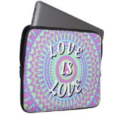 Liebe ist Liebe-Stolz Laptopschutzhülle (Vorne Rechts)