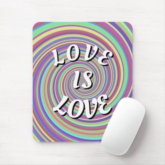 Liebe ist Liebe-Stolz Mousepad (Mit Mouse)