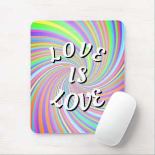 Liebe ist Liebe-Stolz Mousepad