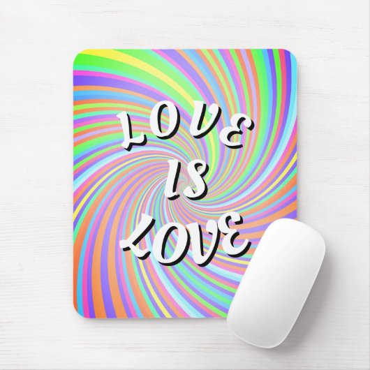 Liebe ist Liebe-Stolz Mousepad (Mit Mouse)