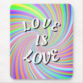 Liebe ist Liebe-Stolz Mousepad (Vorne)