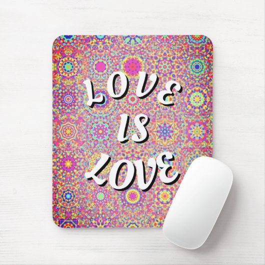 Liebe ist Liebe-Stolz Mousepad (Mit Mouse)