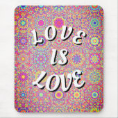 Liebe ist Liebe-Stolz Mousepad (Vorne)