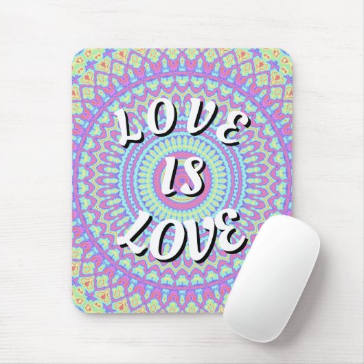 Liebe ist Liebe-Stolz Mousepad (Mit Mouse)