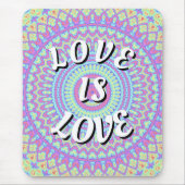 Liebe ist Liebe-Stolz Mousepad (Vorne)