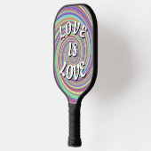 Liebe ist Liebe-Stolz Pickleball Schläger (Links)