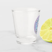 Liebe ist Liebe-Stolz Schnapsglas (Links)