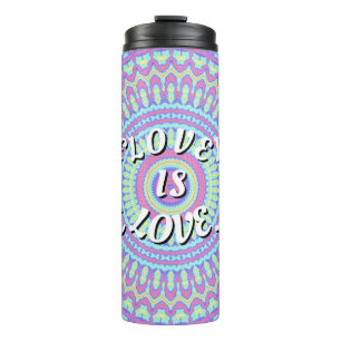 Liebe ist Liebe-Stolz Thermosbecher