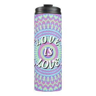 Liebe ist Liebe-Stolz Thermosbecher