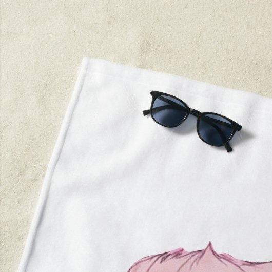 Liebe ist Liebe Strandtuch (Beispiel)