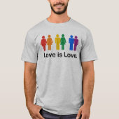 Liebe ist Liebe T-Shirt (Vorderseite)