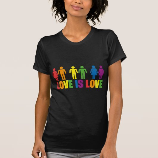 Liebe ist Liebe T-Shirt (Vorderseite)