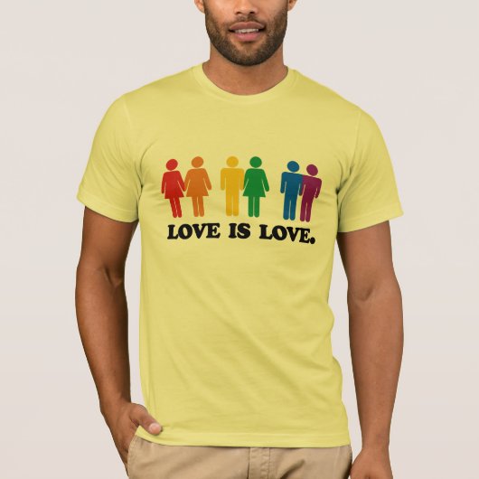 Liebe ist Liebe T-Shirt (Vorderseite)