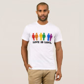 Liebe ist Liebe T-Shirt (Vorne ganz)