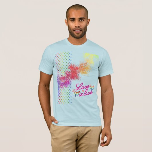 Liebe ist Liebe T-Shirt (Vorne ganz)