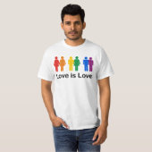 Liebe ist Liebe T - Shirt (Vorne ganz)