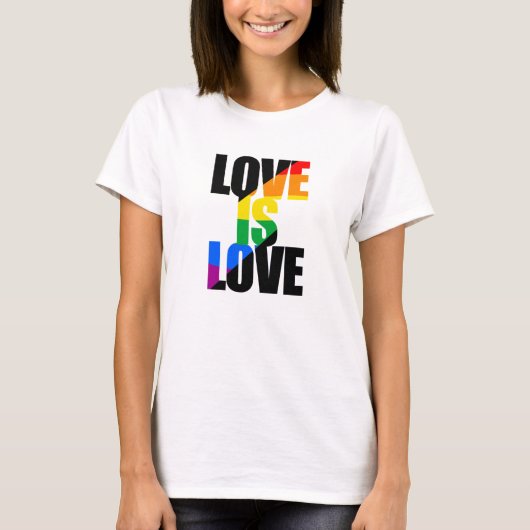 LIEBE IST LIEBE T-Shirt (Vorderseite)