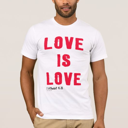 Liebe ist Liebe T-Shirt (Vorderseite)