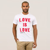 Liebe ist Liebe T-Shirt (Vorne ganz)