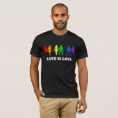 Liebe ist Liebe T-Shirt (Vorne ganz)