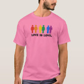 Liebe ist Liebe T-Shirt (Vorderseite)