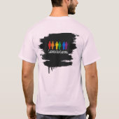 Liebe ist Liebe. T-Shirt (Rückseite)