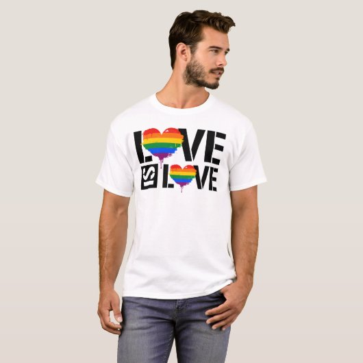 Liebe ist Liebe T-Shirt (Vorne ganz)