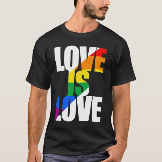 Liebe ist Liebe T-Shirt (Vorderseite)