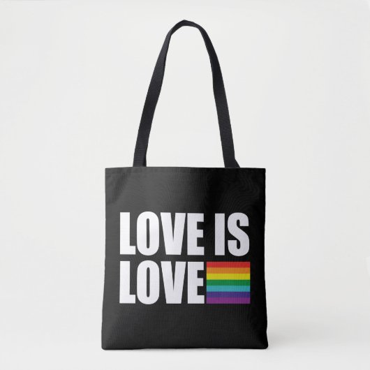Liebe ist Liebe Tasche (Vorderseite)