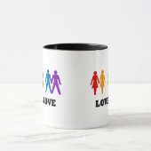 Liebe ist Liebe Tasse (Zentrum)