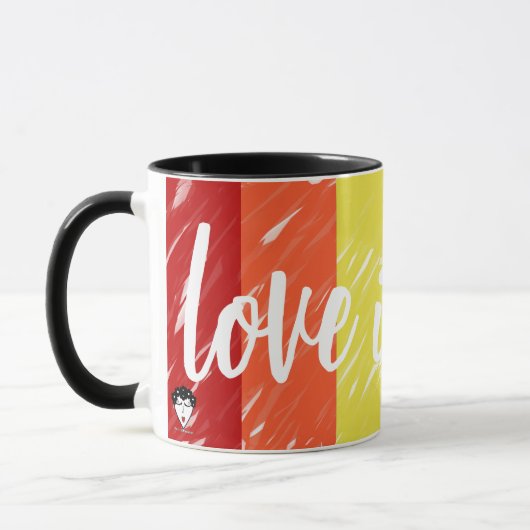 Liebe ist Liebe Tasse (Links)