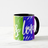 Liebe ist Liebe Tasse (VorderseiteRechts)