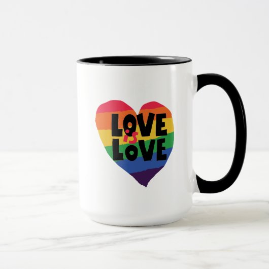 Liebe ist Liebe Tasse (Rechts)