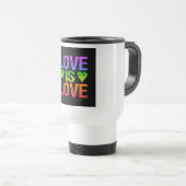 Liebe ist Liebe Tasse - wählen Sie Stil & Farbe (VorderseiteRechts)