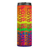 Liebe ist Liebe Thermosbecher (Rückseite)