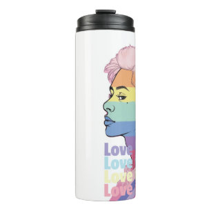 Liebe ist Liebe Thermosbecher
